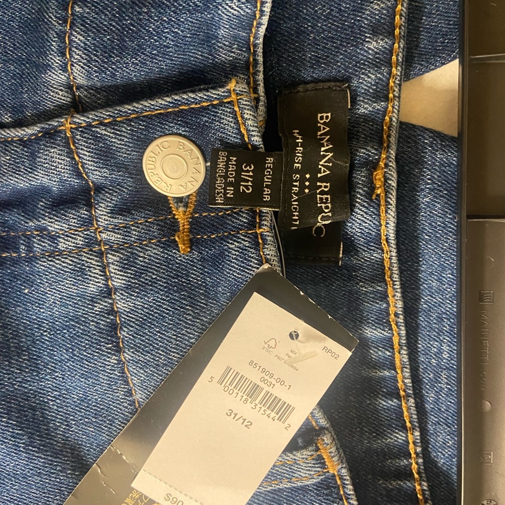 Banana Republic Indigo Denim Pants